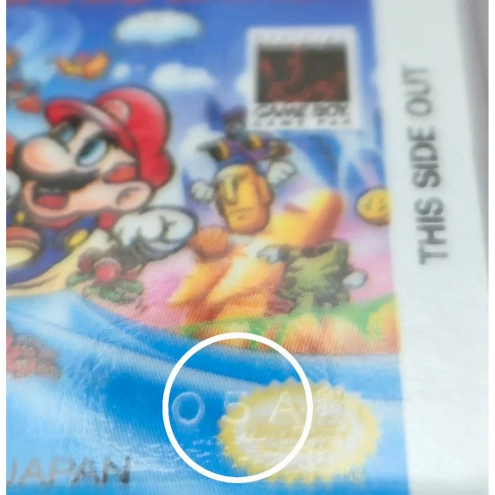 Super Mario Land USA (Game Boy) - 05A Stamp - Authentic & Tested‎